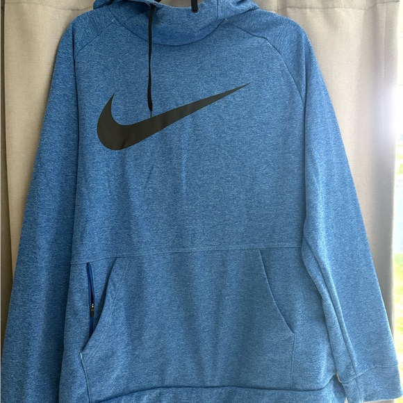 Nike Therma-Fit Blue Sweatshirt - Picture 1 of 4
